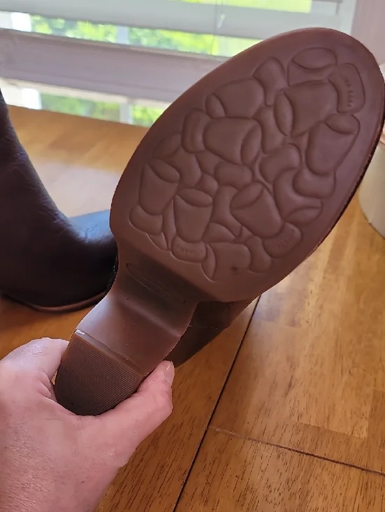 Kork-Ease Women's Specter Leather Booties in Brown - Picture 6 of 7